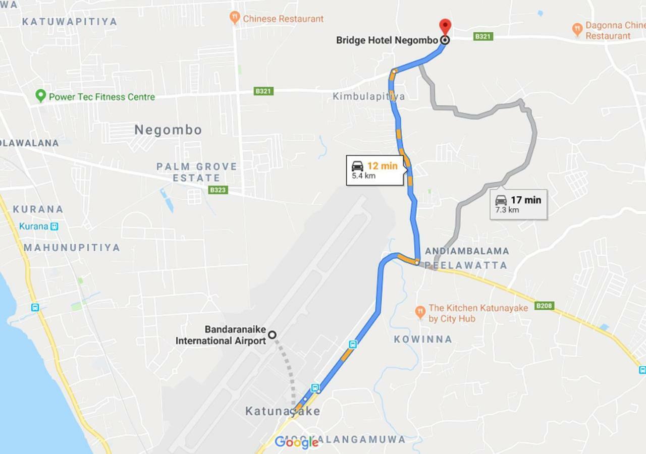 Bridge Hotel Negombo Kimbulapitiya Экстерьер фото